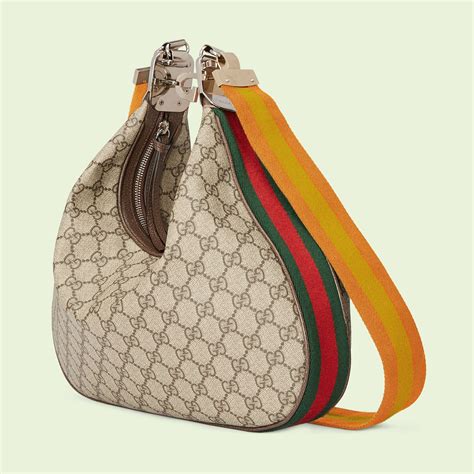 gucci attache large shoulder bag dupe|gucci shoulder bag outlet.